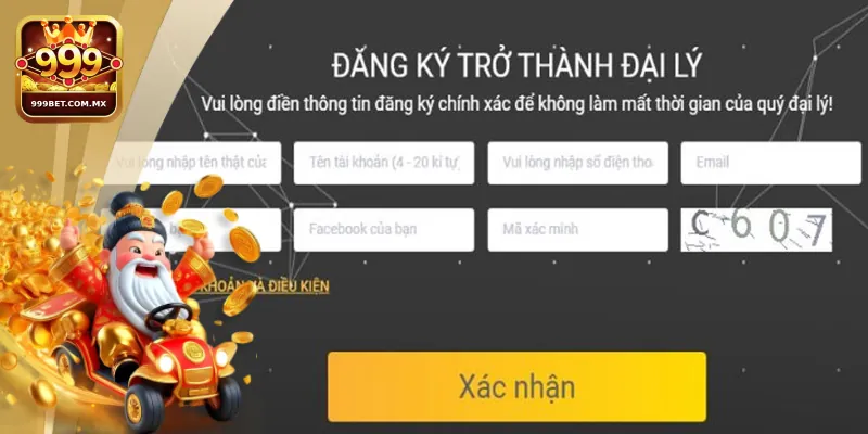 Quy trình đăng ký trở thành đại lý 999bet